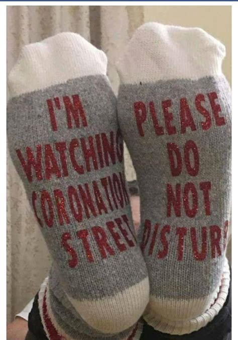 Coronation Street Blog: Wear your Coronation Street socks with pride