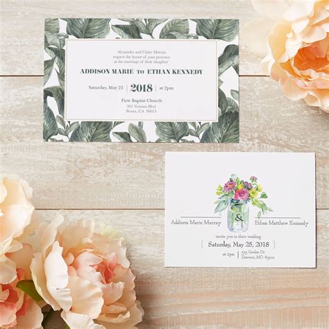 Wedding Invitations: print your custom invite cards now! | Printing ...