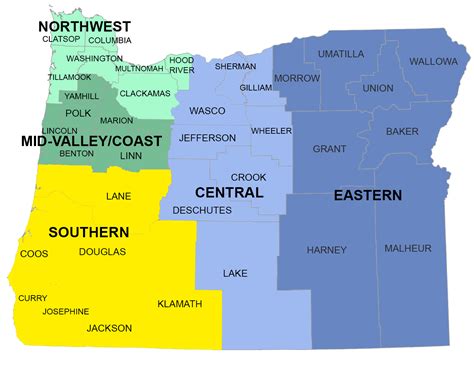 Oregon New District Map