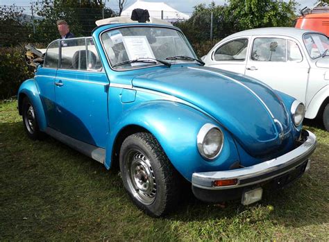 =VW Käfer Cabrio, steht bei der Veterama zum Verkauf, 10-2017 - Fahrzeugbilder.de