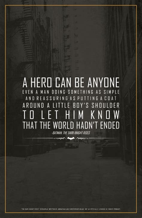 Batman Hero Quote - ShortQuotes.cc