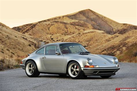 Photo Of The Day: Singer 911 in Racing Silver With Ruby Red Interior ...