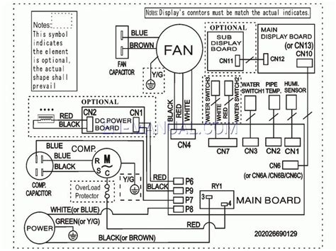 Frigidaire Refrigerator Schematic Diagram