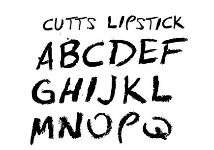 lipstick font | Handwriting fonts, Handwriting, Fonts