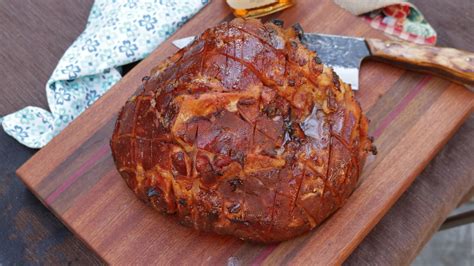 Sous Vide Ham with Orange Bourbon Glaze - Armadillo Pepper