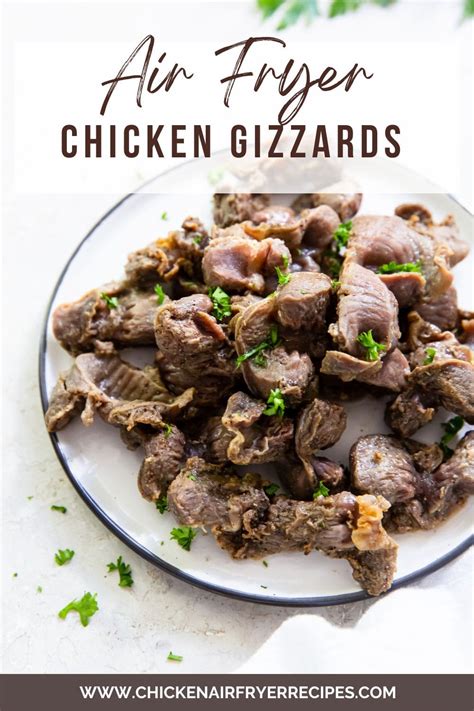 Easy Air Fryer Chicken Gizzards without Flour