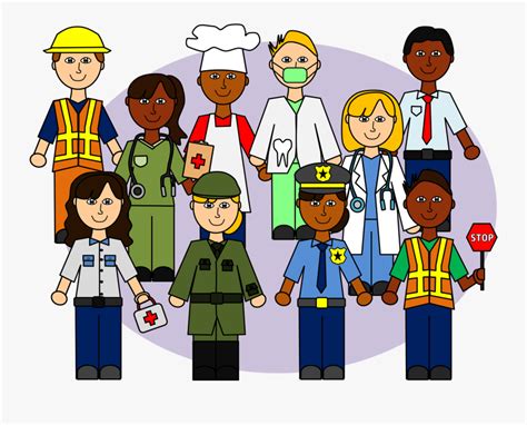 Community Helpers Clip Art Set - Community Helpers Clipart , Free Transparent Clipart - ClipartKey