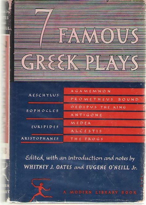 Seven Famous Greek Plays Plays of Aeschylus, Sophocles, Euripedes and ...