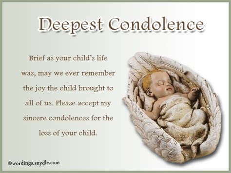 Sympathy Messages for Loss of a Child – Wordings and Messages