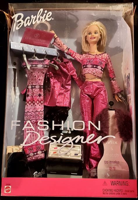 BARBIE, Barbie Fashion Designer, Mix and Match 23 different outfits, 2000 Mattel, #29399