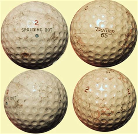 vintage dunlop 65 golf balls