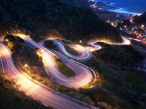 3840x2160 resolution | timelapse photography of road, Touge, hairpin turns HD wallpaper ...