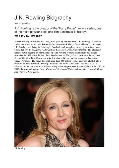 Jk rowling