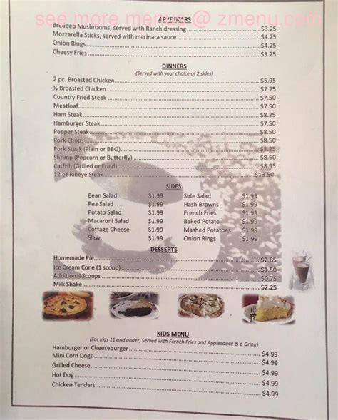 Online Menu of West Union Cafe Restaurant, West Union, Illinois, 62477 - Zmenu