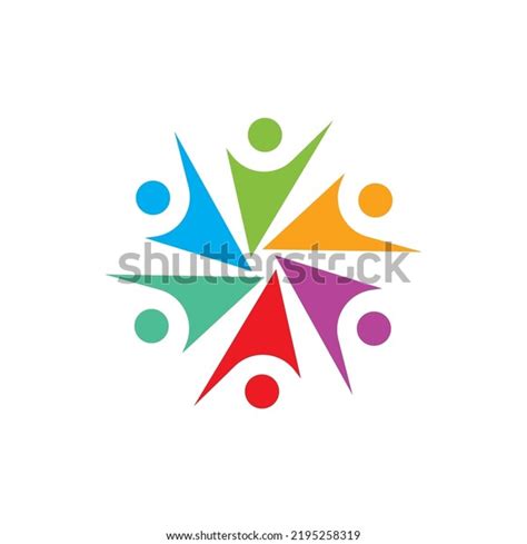 Group People Team Logo Vector Stock Vector (Royalty Free) 2195258319 ...