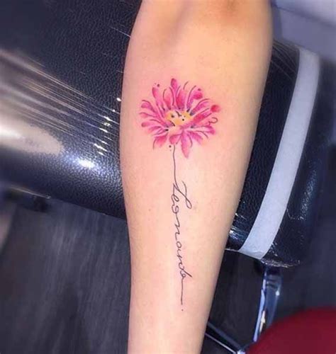 15 Trending Gerbera Flower Tattoo Designs With Meanings! | Daisy tattoo designs, Tattoos for ...