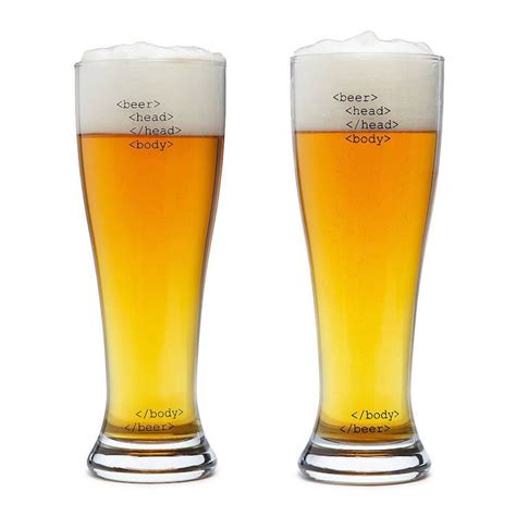 HTML Beer Glasses - This Year's Best Gift Ideas