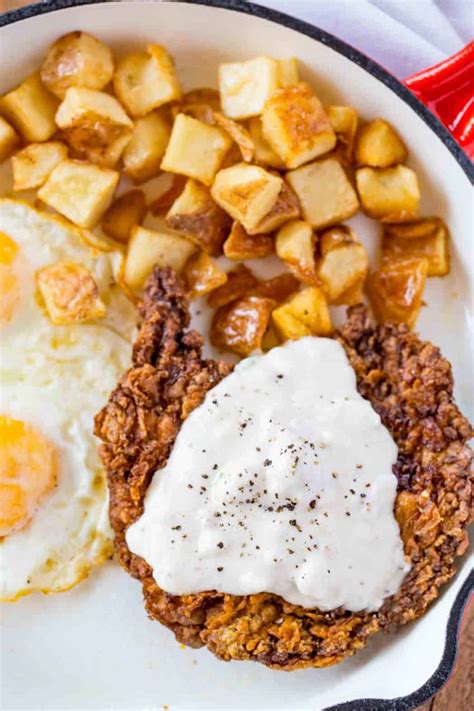 Chicken Fried Steak Recipe [VIDEO] - Dinner, then Dessert