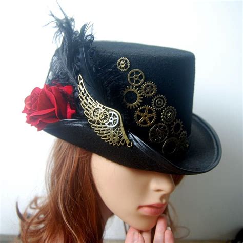 Steampunk Design Hat,Magic hat,Gentleman Hat Top Hat Goethe Noble ...