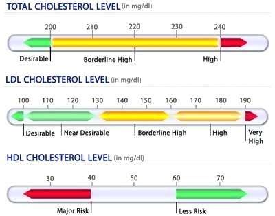 Cholesterol Normal Range