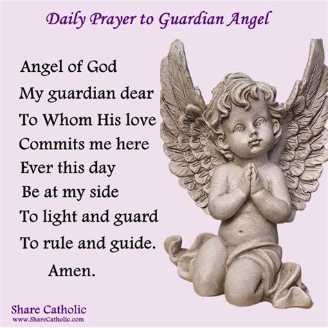 Angel Of God Prayer For Children