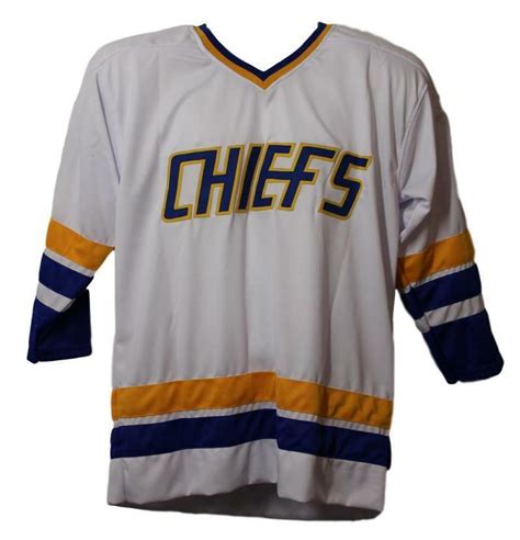 Hanson Brothers Signed Charlestown Chiefs Slap Shot White XL Jersey JSA 21918 – Denver Autographs