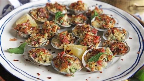 Stuffed Baked Clams - YouTube