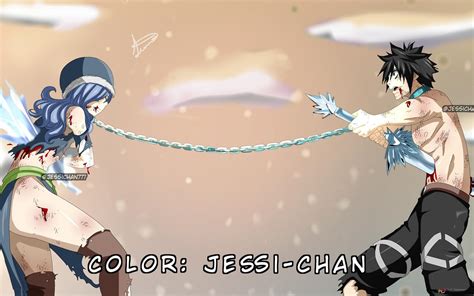 Juvia Lockser & Gray Fullbuster 2K wallpaper download