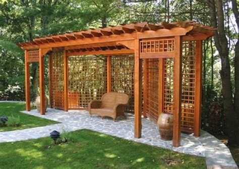 Cheap diy privacy fence ideas (8) | Outdoor pergola, Backyard privacy, Fence design