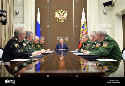 Sochi, Russia. 10th Nov, 2015. Russian President Vladimir Putin greets ...