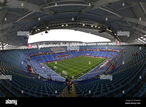 General view inside Stadium 974 in Doha, Qatar. Taken during the FIFA ...