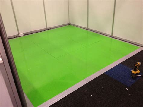 bright green floor at expo | Green flooring, Vinyl flooring, Flooring