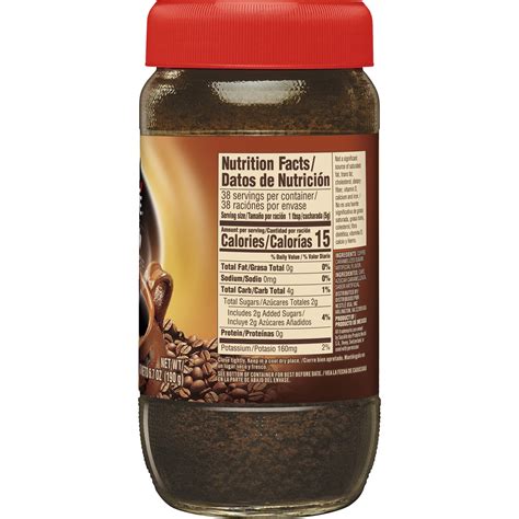 Nescafe Instant Coffee Nutrition Facts | Blog Dandk