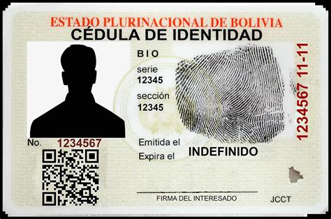 Descargar Carnet de Identidad Bolivia para Llenar 2024 | SEGIP