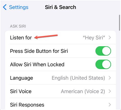 How to Enable "Siri" and "Hey Siri" Commands to Activate Siri in iOS 17 ...