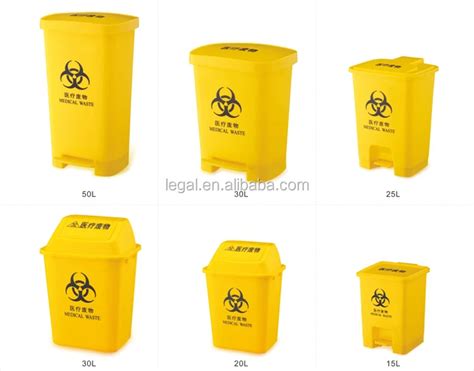 Standard Size Trash Can Rubbish Bin Garbage Bin With Pedal - Buy ...