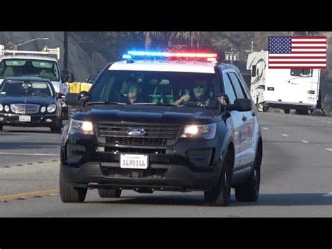 truck parts New LAPD Police car responding on siren and lights - Ford ...