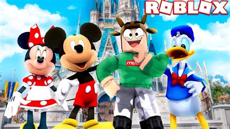 VISITING DISNEYLAND IN ROBLOX! (Roblox Roleplay) - YouTube