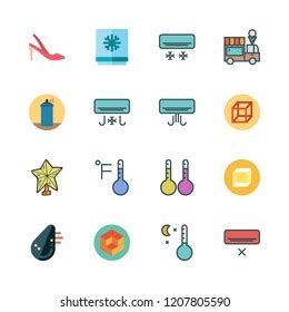 Cool Icon Set Vector Set About Stock Vector (Royalty Free) 1207805590 | Shutterstock