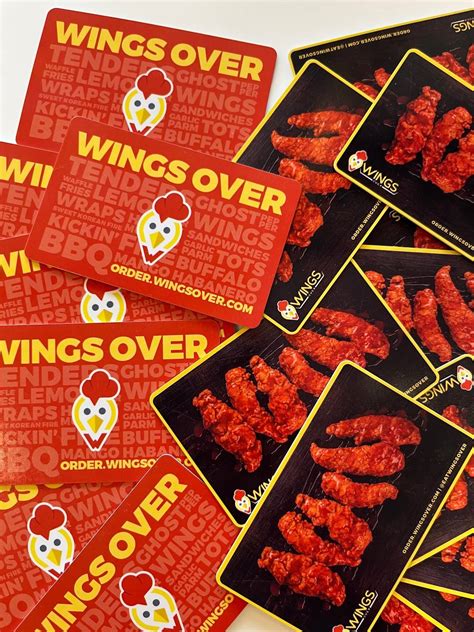 Menu at Wings Over Worcester fast food, Worcester