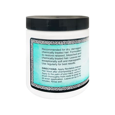 Revitalize Intense Hair Mask, 8 fluid ounce - Carlucci haircare