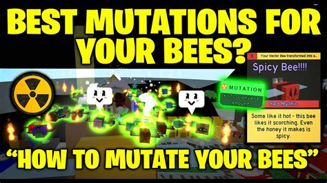 Best Mutations For Your Bees? How To Mutate Bees - Bee Swarm Simulator - YouTube