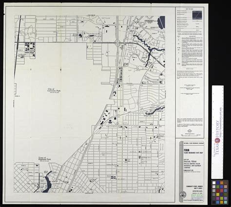 Flood Insurance Rate Map: City of Dallas, Texas, Dallas, Denton, Collin, Rockwall and Kaufman ...