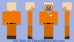 Prisoner Steve (Xbox Minecraft Skin) Minecraft Skin