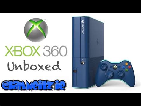 Xbox 360 | Blue Limited Edition | Unboxing - YouTube