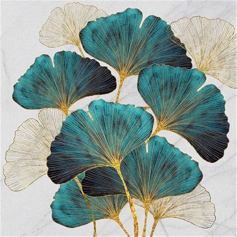 Beautiful GINKGO BILOBA Leaf DIY Diamond Painting Kits for Adults Round ...