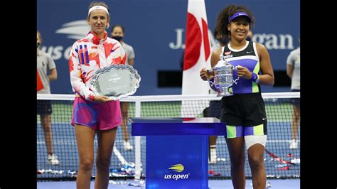 US Open 2020 Women's Singles Trophy Presentation - YouTube