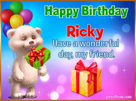 Happy Birthday Ricky