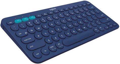 Logitech K380 Multi-Device Bluetooth Keyboard - Blue - Creativindie