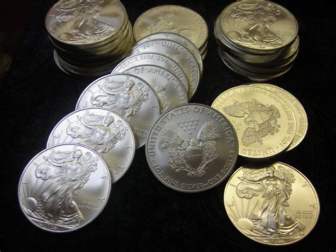 Gold and Silver bullion coins Sell Silver, Gold And Silver Coins, Sell ...